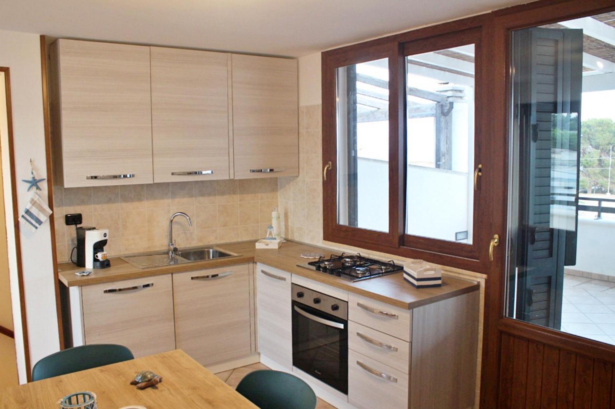 Casa Vacanze Orlando - Con Veranda Vista Mare A 200M Dal Mare 莱乌卡 外观 照片